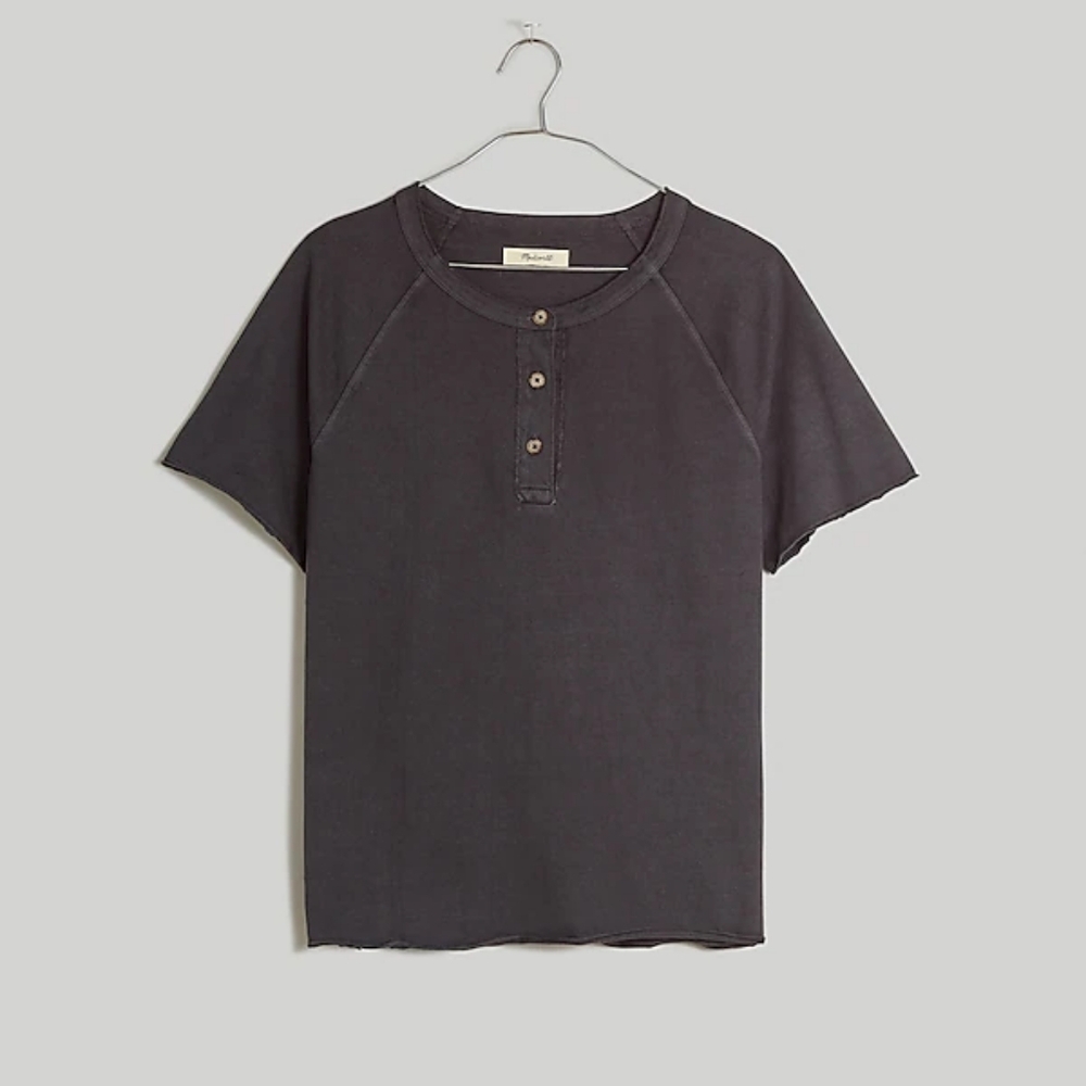 Madewell garment dyed henley